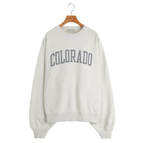 REMI RELIEF / レミレリーフ ： [レディース]SP加工3飛び裏毛クルー(COLORAD...