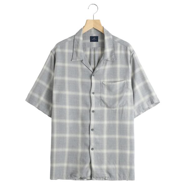REMI RELIEF NAVY LABEL / レミレリーフ ネイビーレーベル ： オープンカラー...