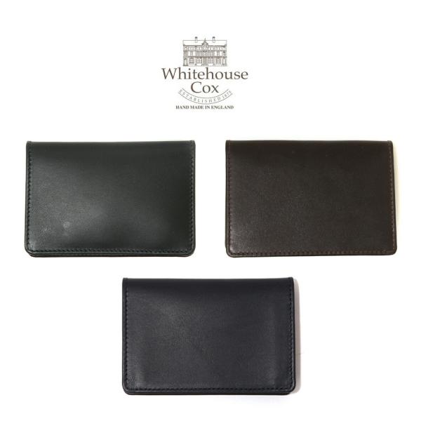 Whitehouse Cox / ホワイトハウスコックス ： NAME CARD CASE DERB...
