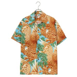 NIPOALOHA（ニポアロハ） ： RAYON SHORT SLEEVE ALOHA SHIRT(百虎
