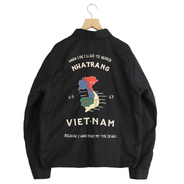 TAILOR TOYO ： COTTON VIET-NAM JACKET “VIET-NAM MAP...