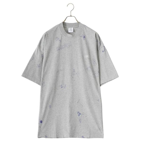 【35%OFF】VETEMENTS / ヴェトモン ： SCRIBBLED T-SHIRT ： UE...