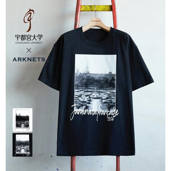 WP / ダブリューピー ： 宇都宮大学×ARKnets フランス式庭園フォトTシャツ2 / 全2色...