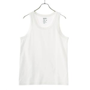 WEWILL / ウィーウィル ： FOUNDATION TANKTOP / 全3色 ： W-012-8013｜arknets