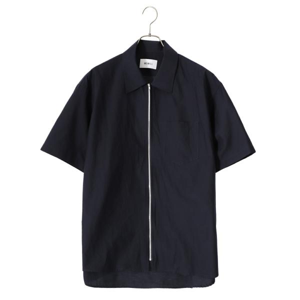 【40%OFF】WEWILL / ウィーウィル ： ZIP SHIRT ： W-014MS-5003