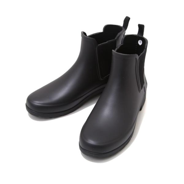 HUNTER ［ハンター］ / 【レディース】W ORG REFIND CHELSEA-BLACK-...