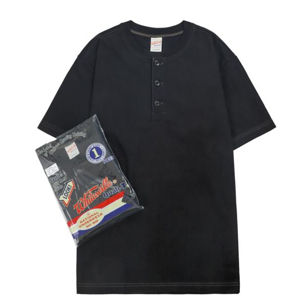 WHITESVILLE / ホワイツビル ： S/S HENLEY T-SHIRT / 全2色 ： ...