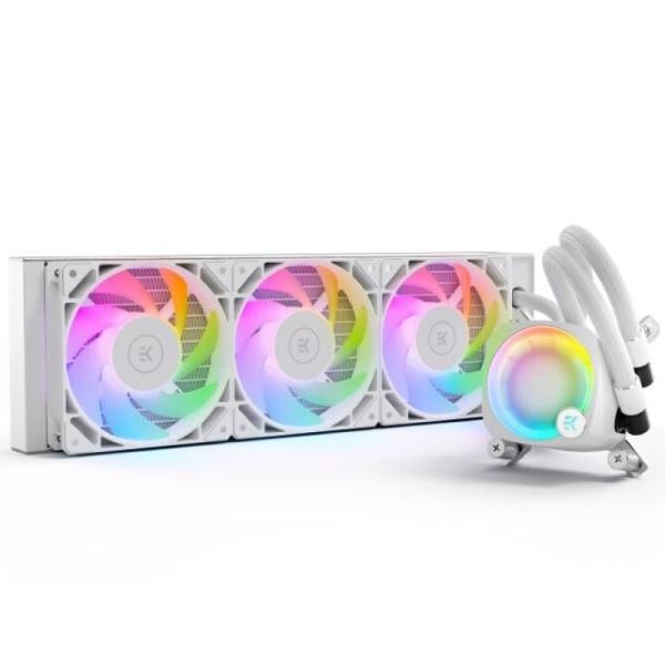 EK EK-Nucleus AIO CR360 Lux D-RGB - White