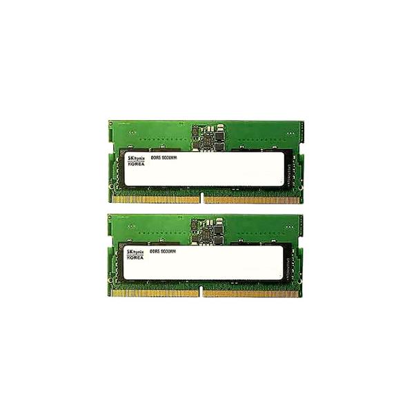 SKhynix ノート用 DDR5-5600 S.O.DIMM 16GB(8GBx2枚組)メモリー ...