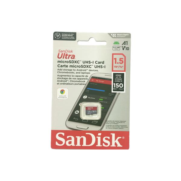 SanDisk SDSQUAC-1T50-GN6MN MicroSDXCカード 1.5TB A1対応...