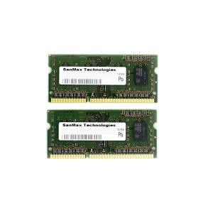 SanMax SMD-N8G28SP-16K-D 204Pin S.O.DIMM DDR3-1600 CL11 8GB(4GBx2枚組)SET 1.5Volt Samsung/JEDEC｜arkonline-store