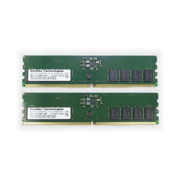 SanMax SMD5-A32G88M-64B-D「Micron DRAM」 288pin  CU-...