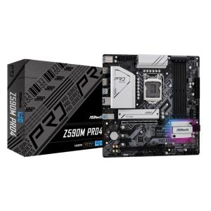 ASRock Z590M Pro4 LGA1200対応 intel Z590チップセット搭載MicroATXマザーボード