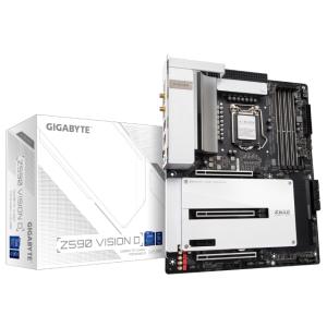 GIGABYTE Z590 VISION D Intel Z590 クリエーター向け ATX マザーボード