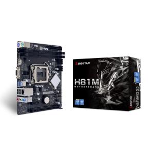 BIOSTAR H81MHV3 3.0 LGA1150対応 intel H81チップセット搭載MicroATXマザーボード