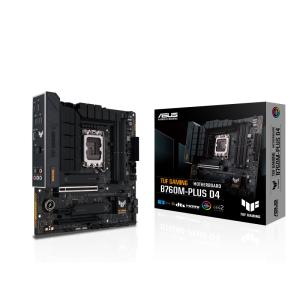 ASUS TUF GAMING B760M-PLUS D4 LGA1700対応 intel B760チップセット搭載MicroATXマザーボード｜パソコンSHOPアーク