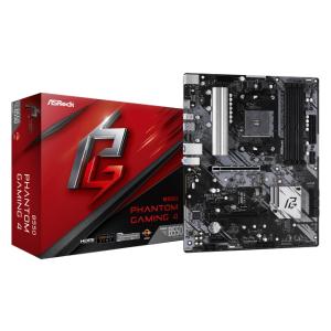 ASRock B550 Phantom Gaming 4 Socket AM4対応 AMD B550チップセット搭載ATXマザーボード