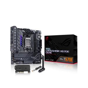 ASUS ROG CROSSHAIR X670E GENE Socket AM5対応 AMD X670E チップセット搭載MicroATXマザーボード