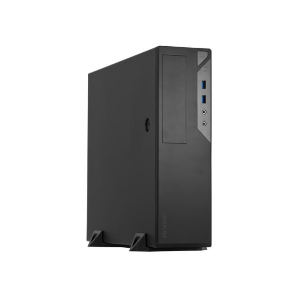 Antec VSK2000-U3 Micro-ATX対応、5インチ光学ドライブ搭載可能、スリムデザイ...