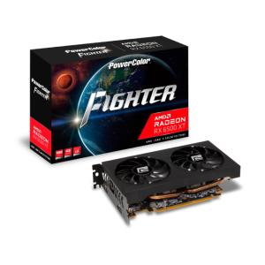 PowerColor Fighter AMD Radeon RX 6500 XT 4GB GDDR6 RADEON RX 6500 XT 4GB 64-bit GDDR6 PCI Express対応ビデオカード