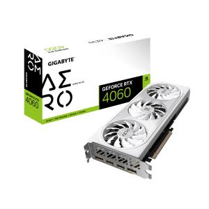 GIGABYTE GeForce RTX 4060 AERO OC 8G GEFORCE RTX 4060 8GB 128-bit GDDR6 PCI Express対応ビデオカード｜パソコンSHOPアーク