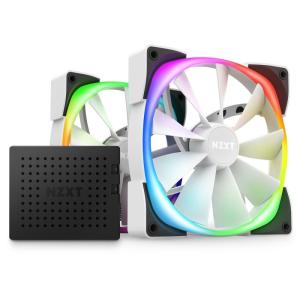 NZXT AER RGB2 140mm White Twin Starter Pack