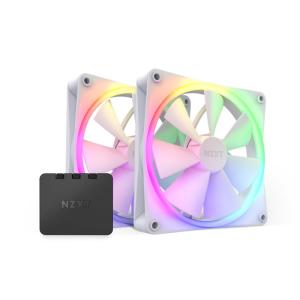 NZXT F140 RGB Twin Pack White