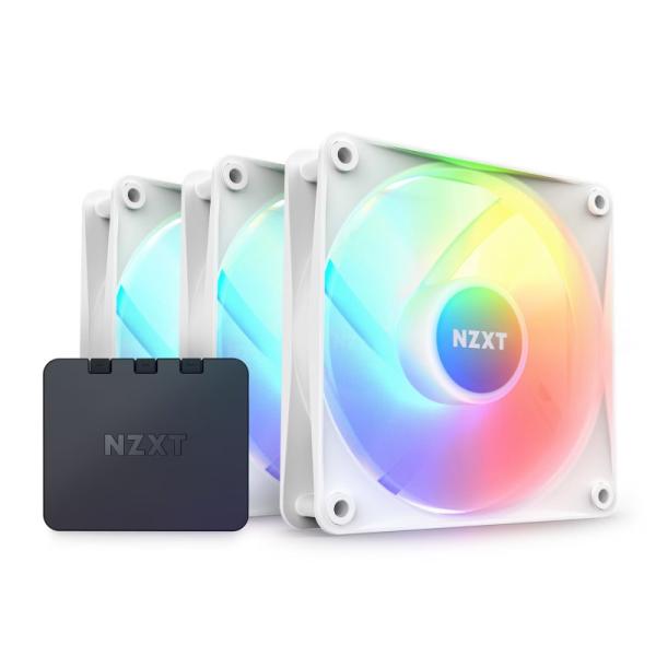 NZXT F120 RGB Core White Triple Pack