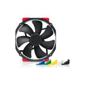 Noctua NF-A15 HS-PWM chromax.black.swap 140x150x25mm， 1500rpm， 24.6dbA， 140.2m/h， 2.08mmH2O， 4pin PWM