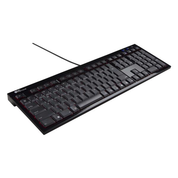 ビット・トレード・ワン BFKB113PBK 複数同時押し対応パンタグラフタイプゲーミングキーボード