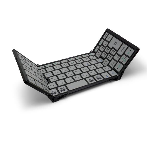 MOBO MOBO Keyboard 2 (ブラック/グレー) 日本語配列折りたたみ式Bluetoo...