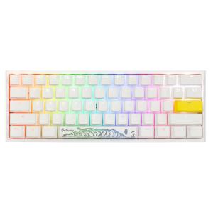 DUCKY CHANNEL Ducky One 2 Pro Mini Pure White RGB 60% version - Cherry RGB 静音赤軸(ピンク軸)｜arkonline-store