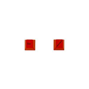 ARCHISS PBTカラーアクセサリーキーキャップ 赤ESC/ARCHISSキー キーキャップのみモデル