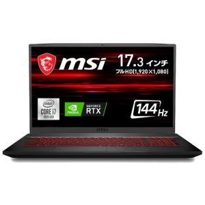MSI MSI ゲーミングノート 【販売終了】GF75 Thin 10S 【販売終了】GF75-10SER-612JP 第10世代インテル Core i7-10750H プロセ