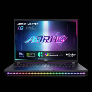 GIGABYTE GIGABYTE ゲーミングノート AORUS MASTER 18 AORUS MASTER 18 BYHC5JPD65JP 240Hz WQXGA MiniLEDパネルを採用、インテル Core Ult