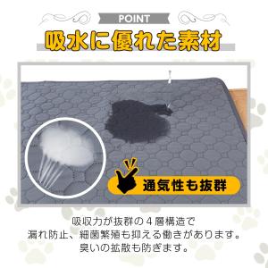 ペットシート 洗える トイレシート ペットシー...の詳細画像4