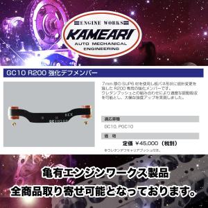 亀有エンジンワークス：強化リアメンバーブッシュ：GC10/GC110