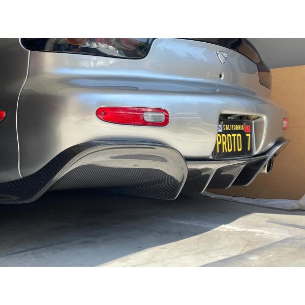 PROTOKRAFT（プロトクラフト）ドライカーボン製 GTエアロリアディフューザー FD3S MA...