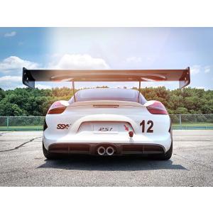 ポルシェ 981 GT4 ケイマン 純正 リアディフューザー 新品未使用 ポルシェ純正】ポルシェ 981ケイマンGT4 リア ディフューザー グリル