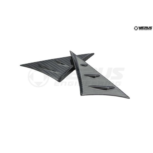 VERUS ENGINEERING(ヴェルス)：A0218A：アンチバッフェッティングウインドウデフ...