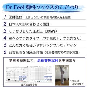 Dr.Feel 医師監修 弾性ソックス Coo...の詳細画像4