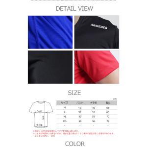 メンズ シャツ 半袖 ルーズフィット tシャツ...の詳細画像4