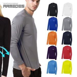 メンズ 長袖 メンズ ロング シャツ スポーツ ジム