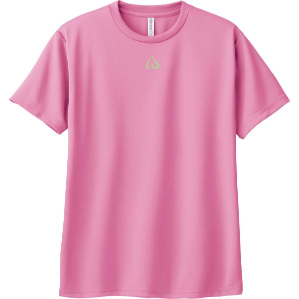 IDoneドライＴシャツ 半袖 Are you happy GRT PK ピンク アイディーワン