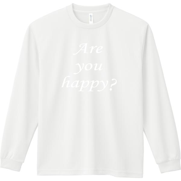 IDone ドライロングＴシャツ ID ONE SPORTS Are you happy? Drea...