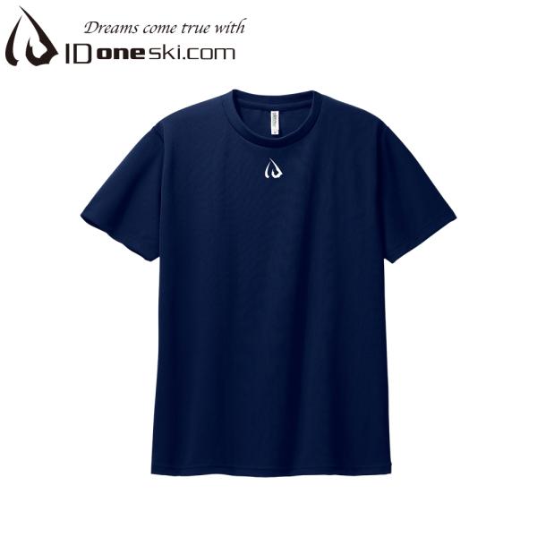 ドライＴシャツ ID one sports Dream WT/NV ネイビー