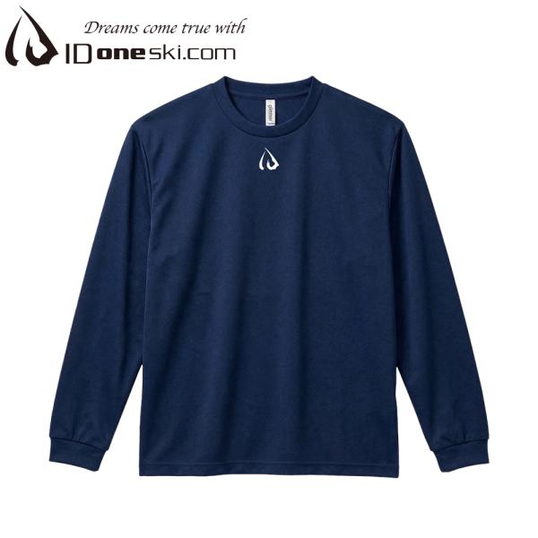 ID one ドライロングＴシャツ Dream WT/NV ネイビー