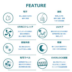 テセウス コンプレッション 接触冷感 レギンス...の詳細画像1