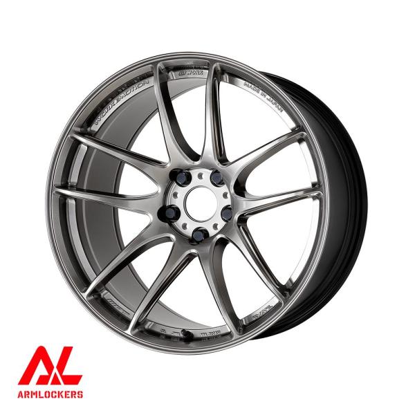 EMOTION CR Shigoku 7.0j 17インチ ノーマルリム グローガンメタ ホイール ...