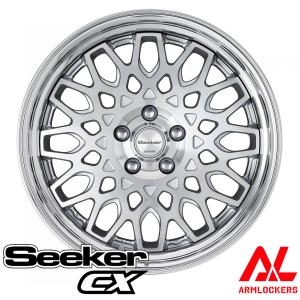 ワーク シーカー CX 9.0j 18インチ カットクリア MSP ホイール ステップリム 1本 Seeker CX　